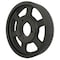 B&B Manufacturing QD112-8M-50, Timing Pulley, Cast Iron, Black Oxide,  QD112-8M-50 - alternate 1